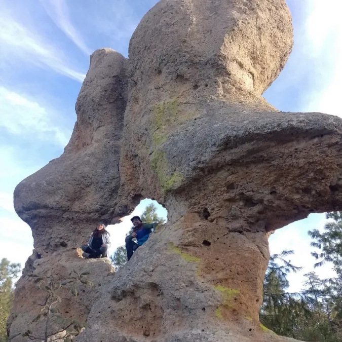 Paisajes volcánicos impresionantes de Maguarichi